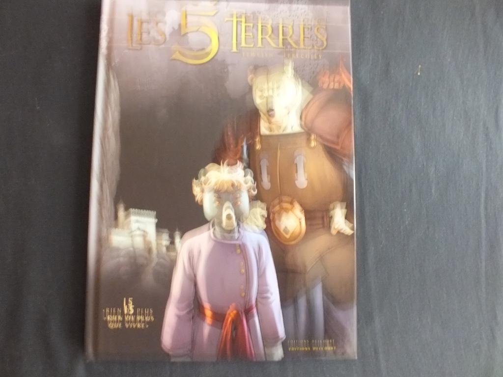LES 5 TERRES  (4 ALBUMS EO).              EDITIONS DELCOURT, Livres, BD, Neuf, Enlèvement ou Envoi, Série complète ou Série, LEWELYN-LERECULEY