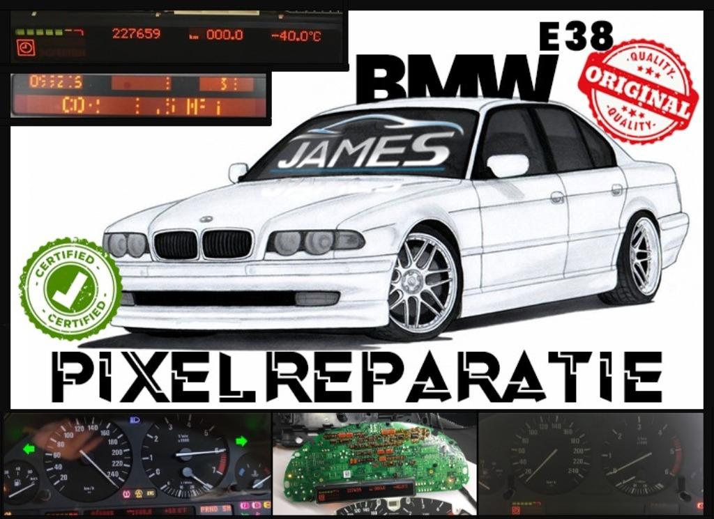 bmw E38  7-reeks pixelreparatie, Autos : Pièces & Accessoires, Enlèvement ou Envoi, Utilisé, BMW