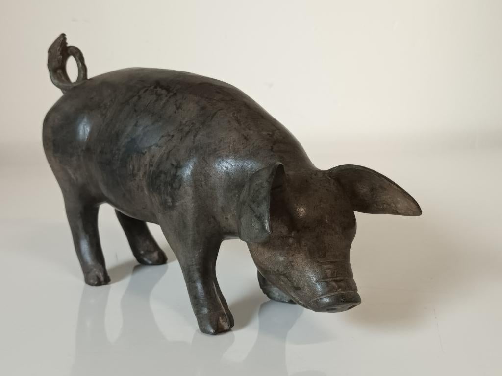 Bronzen Cochon Femelle Pierre Chenet, Enlèvement ou Envoi