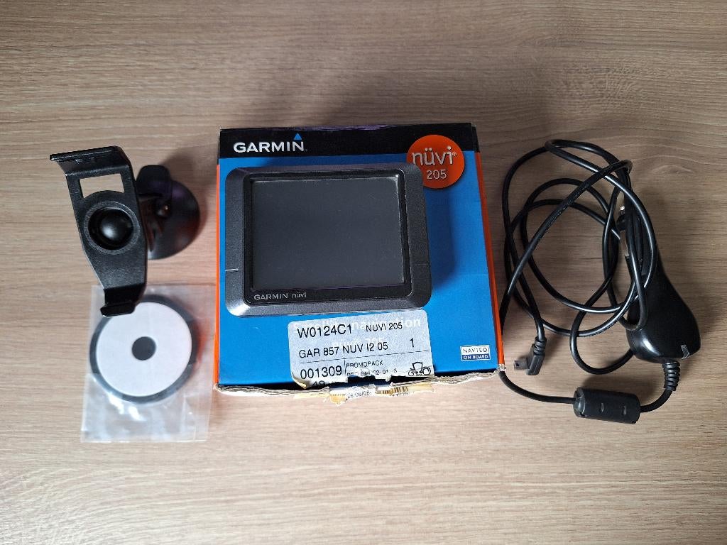 GPS Garmin nüvi 205, Ophalen, Gebruikt