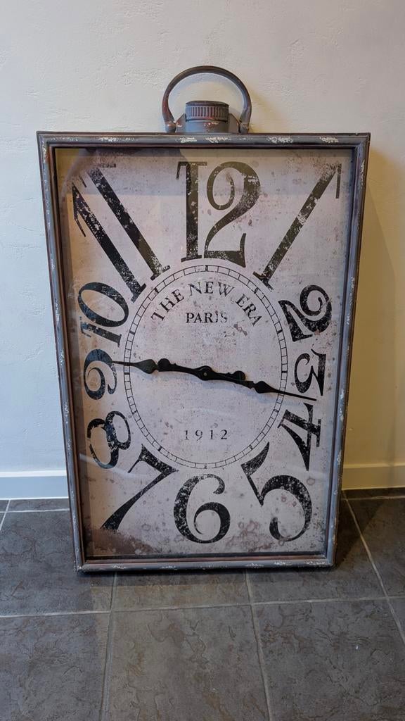 Grande horloge décorative au look ancien, Enlèvement, Horloge murale