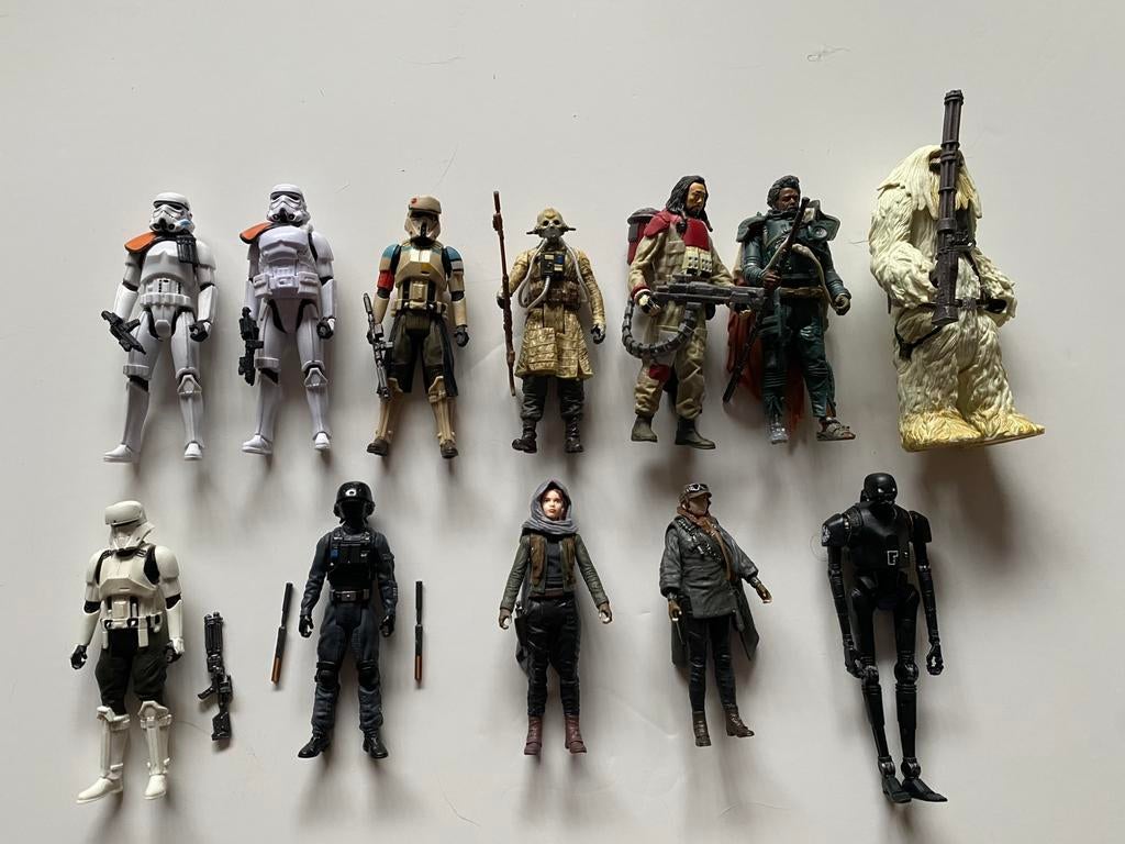 Star Wars - Lot de 12 figurines Rogue One - Comme neuves, Collections, Enlèvement ou Envoi, Comme neuf