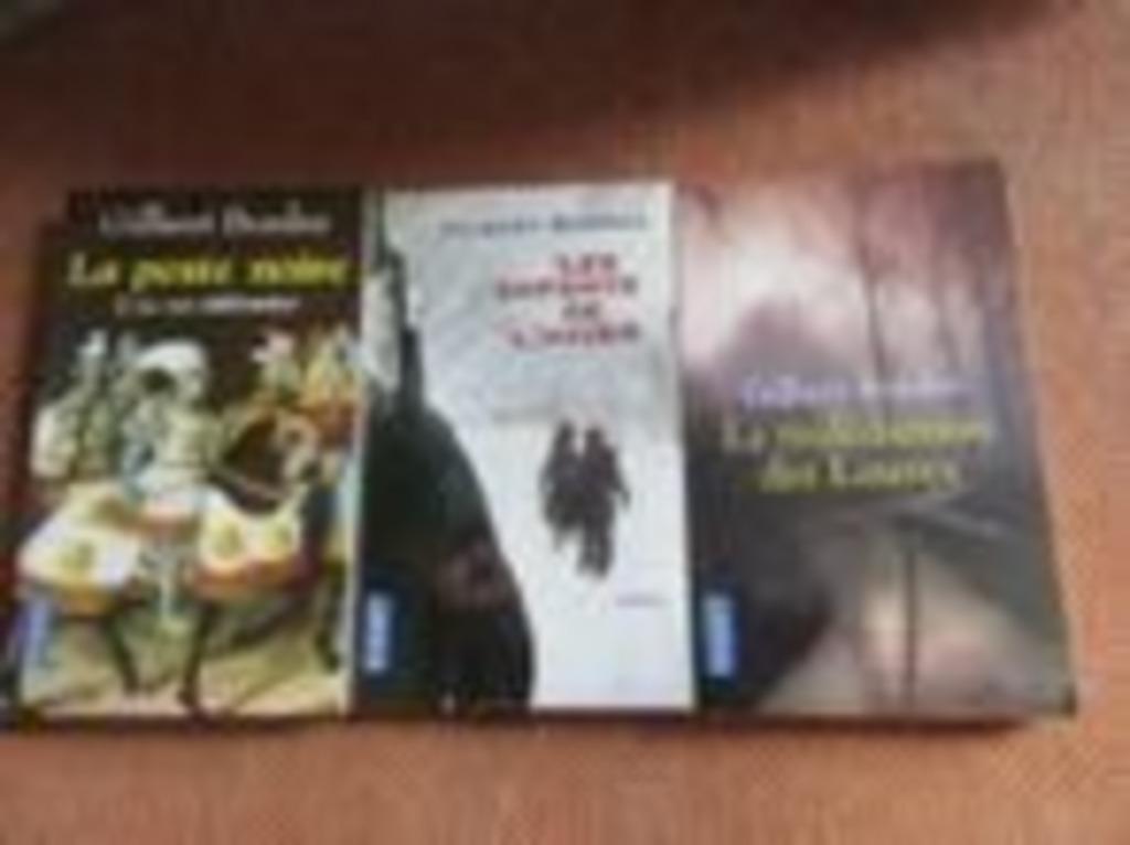 A 3 romans de Gilbert Bordes Ed Pocket, Enlèvement, Utilisé