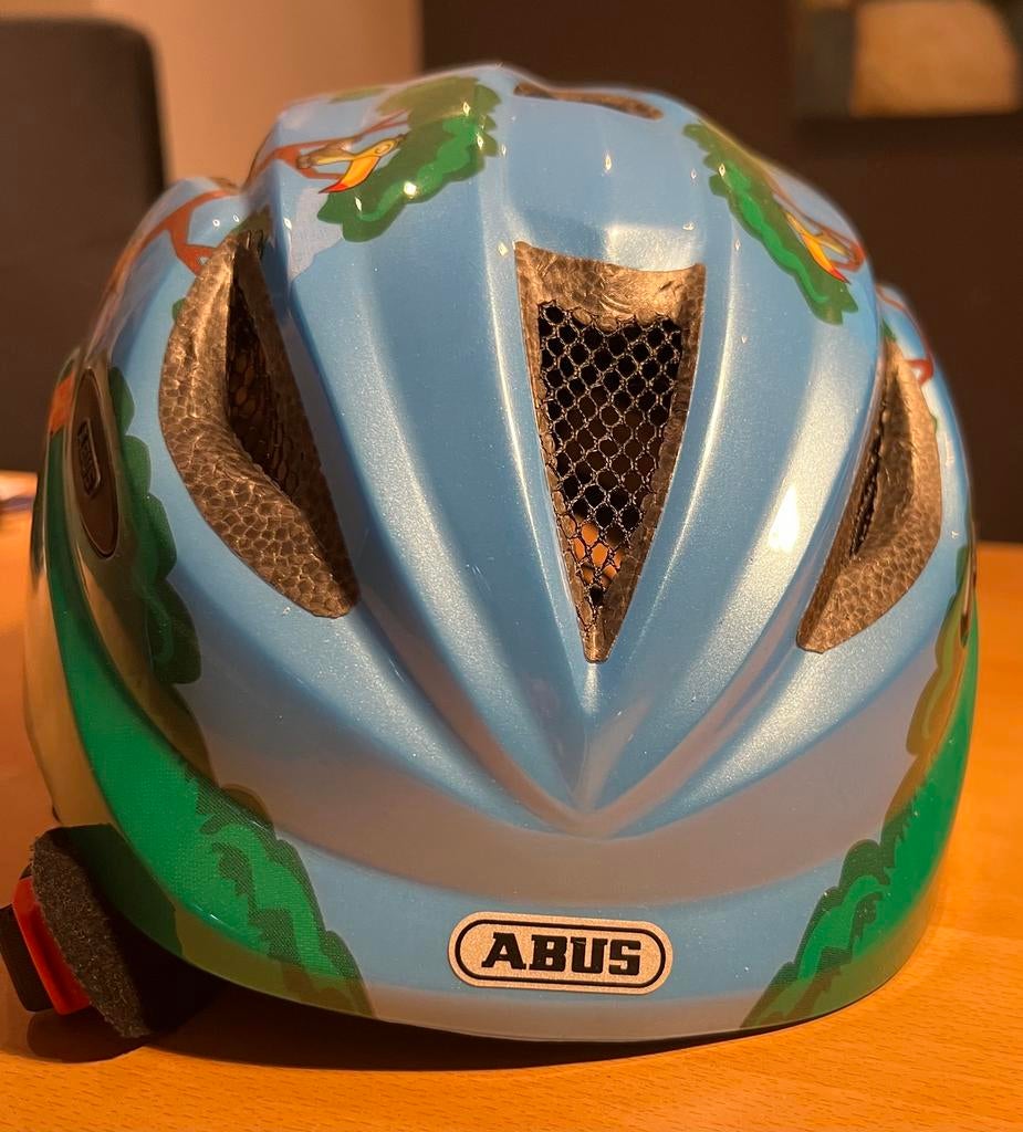 Abus fietshelm voor kinderen maat 52-57cm., Ophalen of Verzenden, Gebruikt, XS, Jongen of Meisje