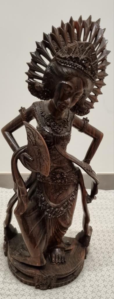 Prachtige vintage Balinese danseres, Antiek en Kunst, Ophalen of Verzenden