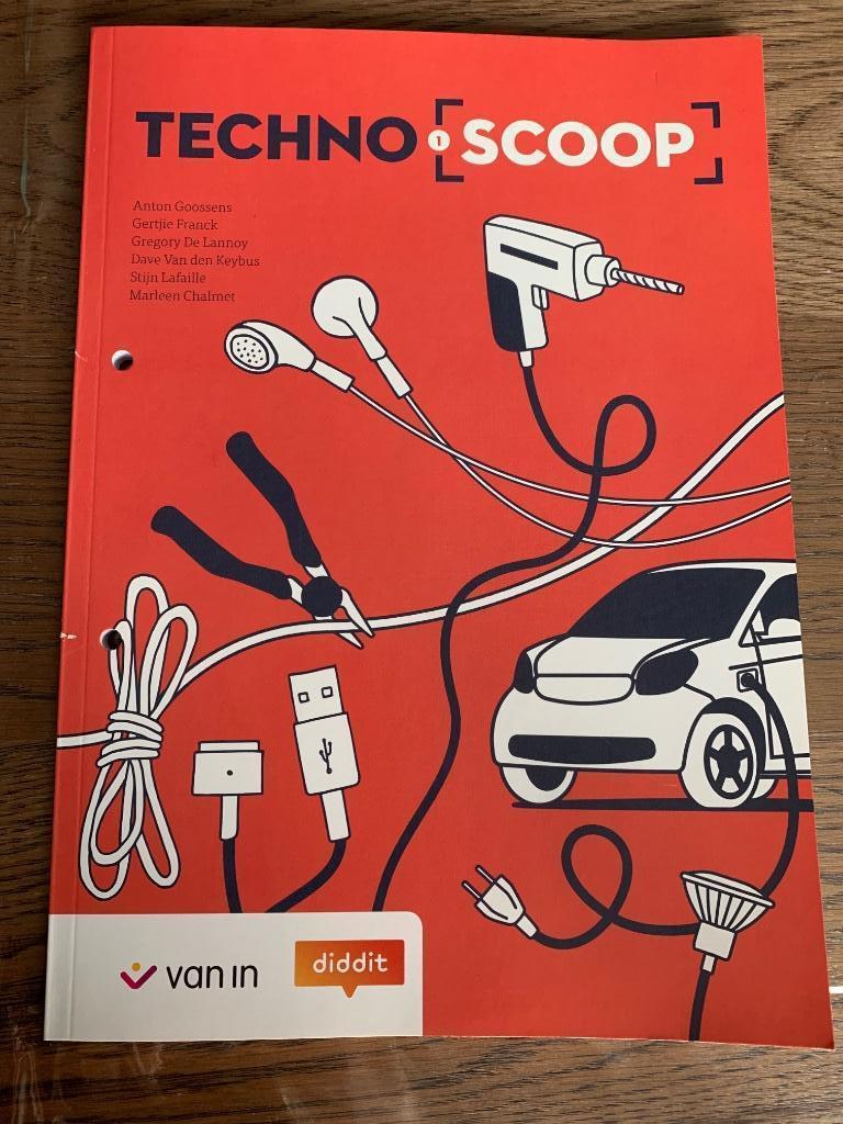 Techno 1 Scoop VAN IN diddit, Boeken, Ophalen, ASO, Handvaardigheid, Nieuw