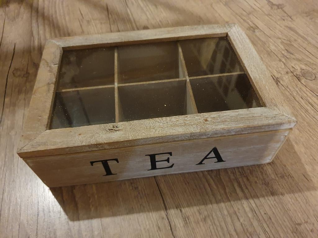 Boîte à thés, Hobby en Vrije tijd, Theezakjes, Ophalen of Verzenden, Opbergdoos
