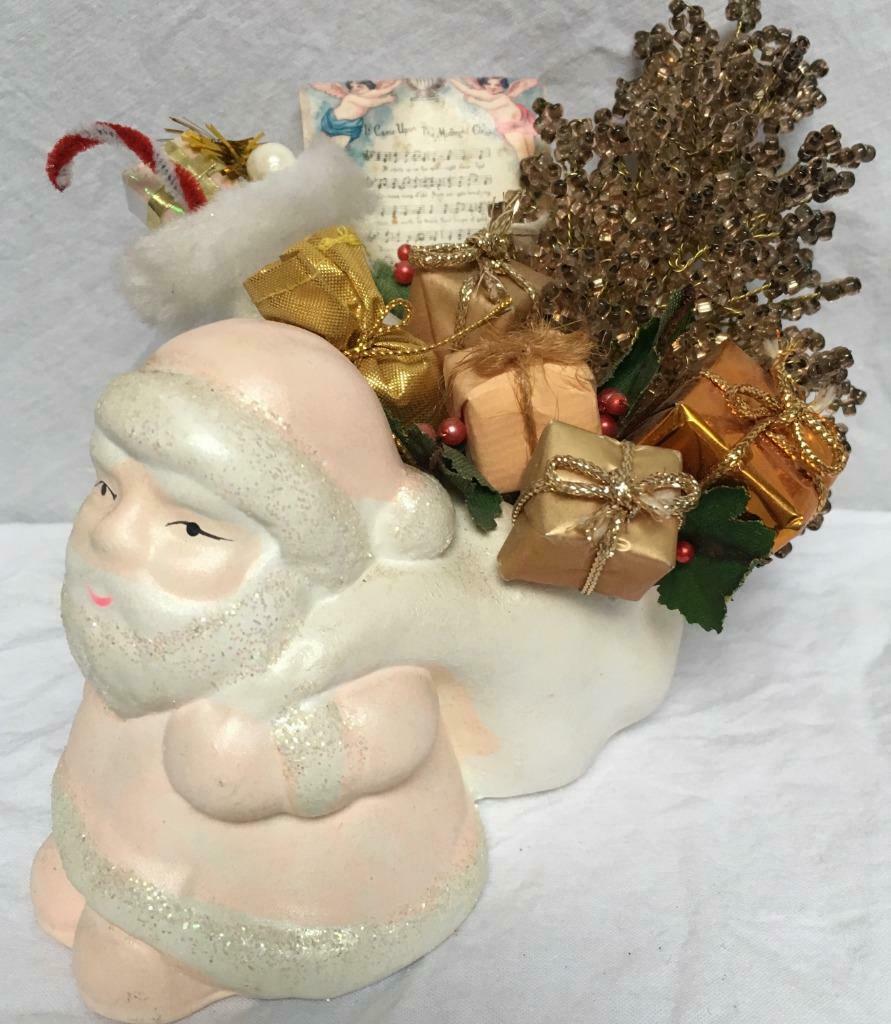 kerstdeco in stenen potje 5.00€ per stuk, Ophalen of Verzenden, Nieuw
