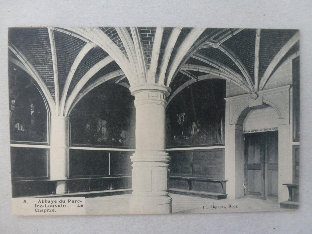 Louvain  Abbaye du Parc-lez-Louvain Le Chapitre, Collections, Envoi, Avant 1920, Affranchie, Bâtiment