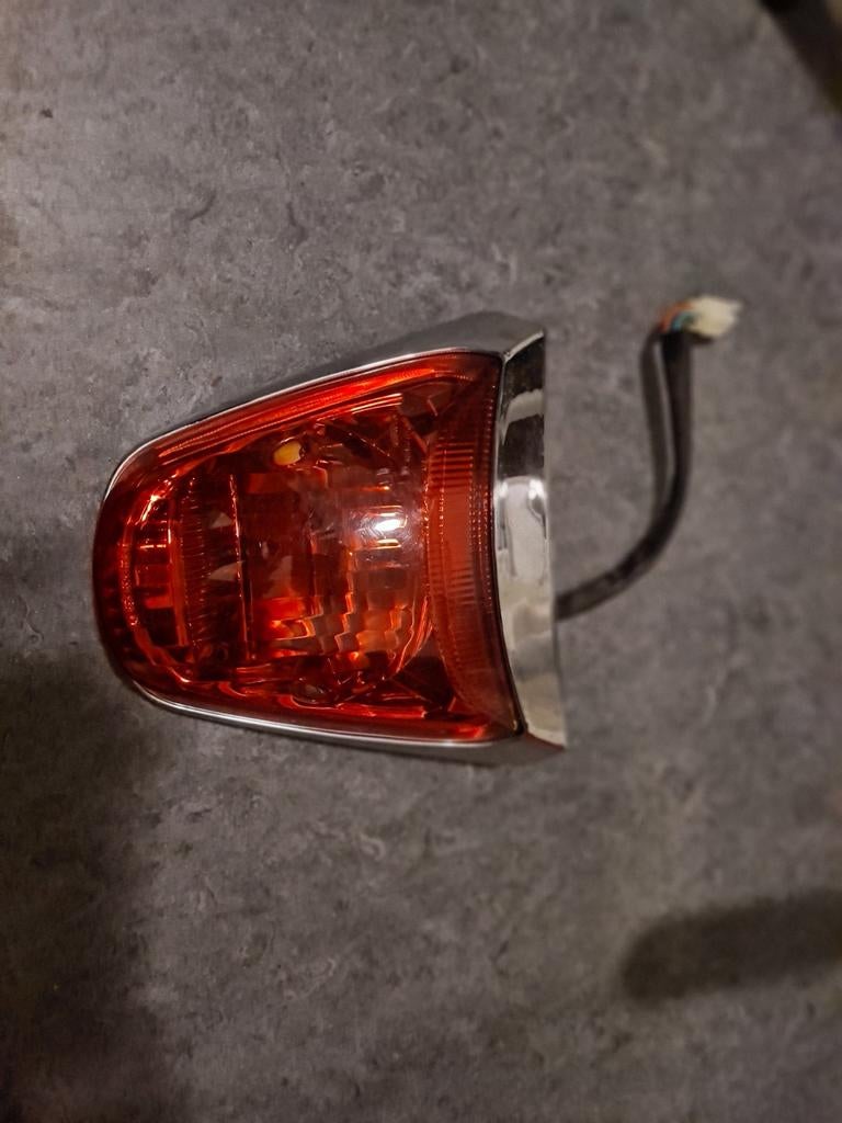 Stoplicht sym fiddle 2en3 50cc scooter chrome, Fietsen en Brommers, Ophalen of Verzenden