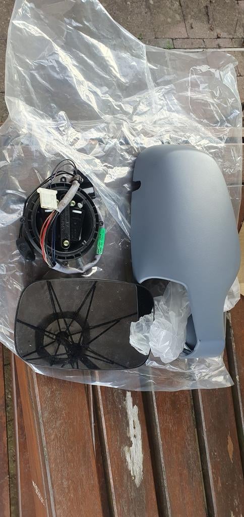 Renault Clio spiegelglas kap en binnenwerk rechts, Ophalen of Verzenden, Gebruikt, Renault