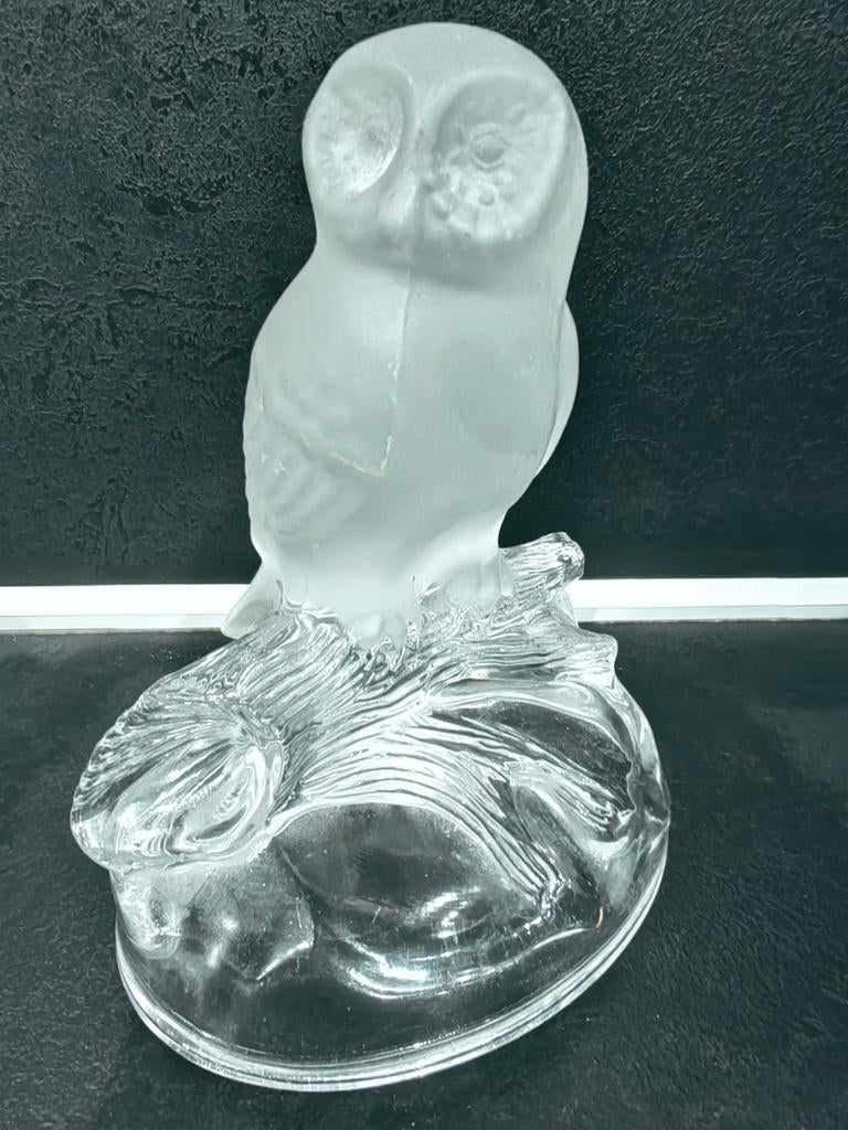Kristallen uil, spiritueel symbool van helderziendheid, Antiek en Kunst, Ophalen of Verzenden