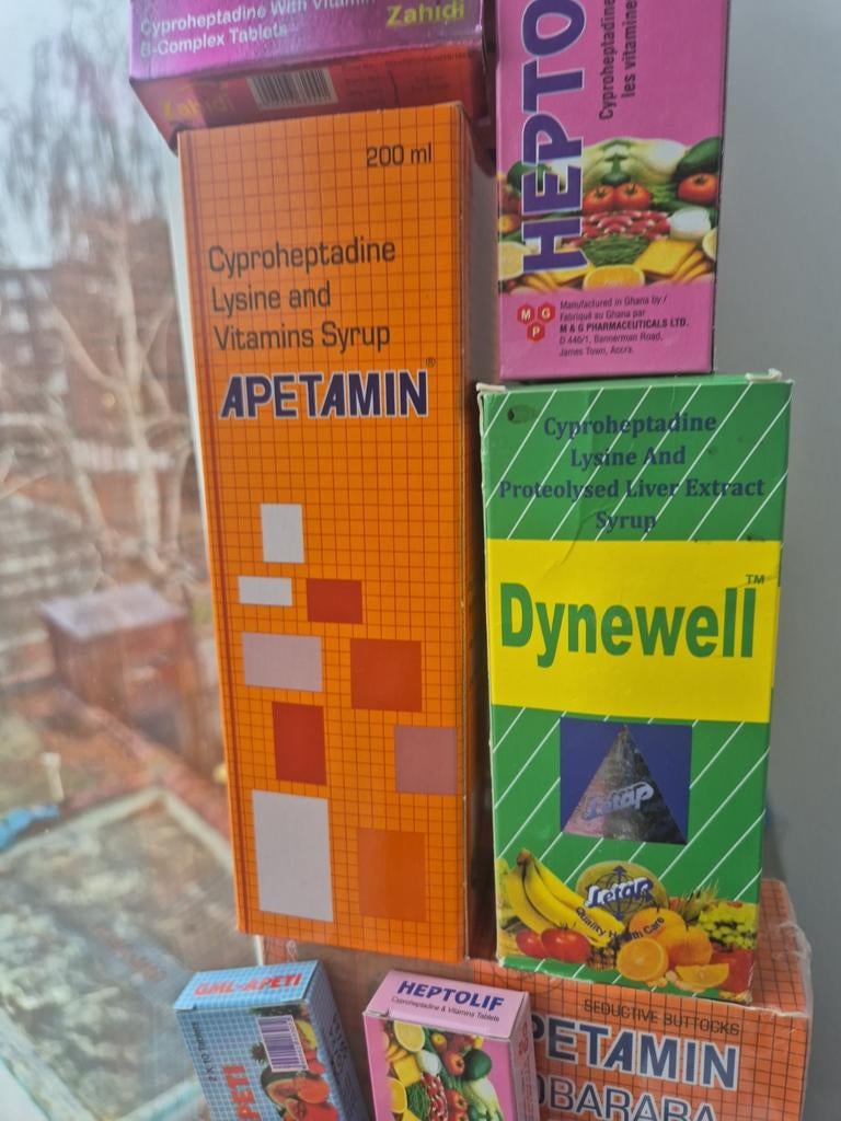 apetamin sirop, Envoi
