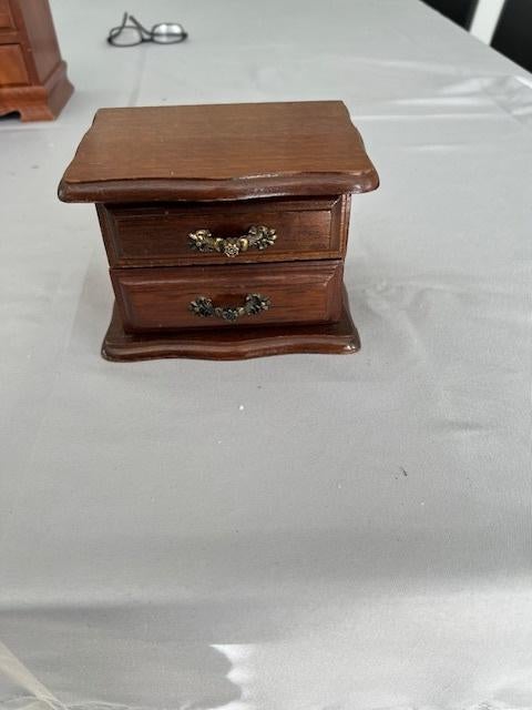 klein vintage juwelenkistje, Ophalen of Verzenden