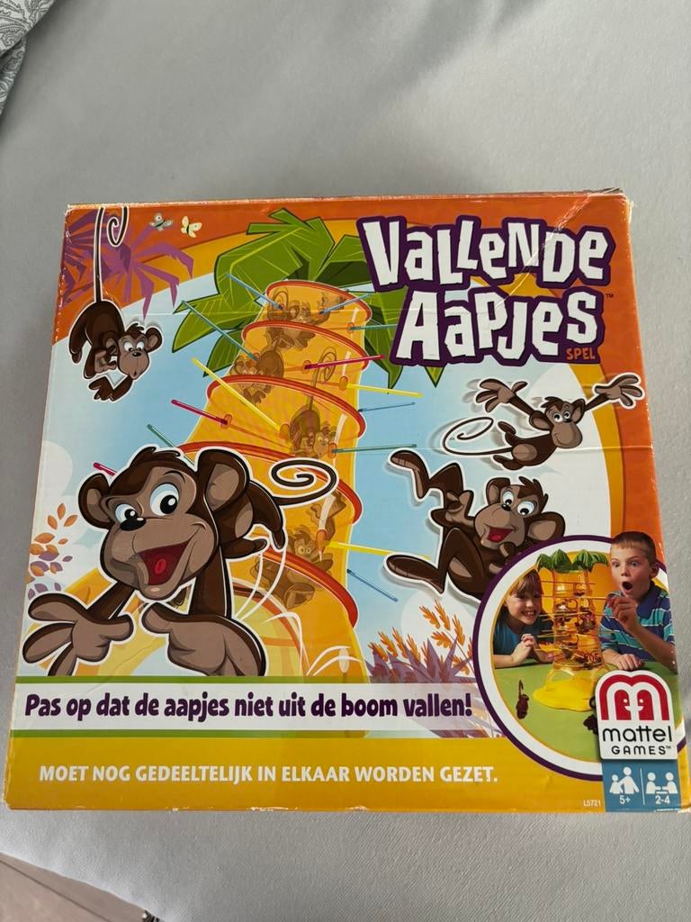gezelschapsspel "vallende aapjes", Enlèvement ou Envoi, Comme neuf
