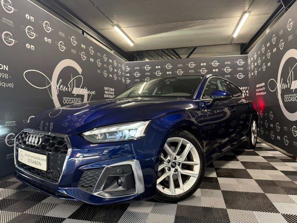 AUDI A5, Cuir, Achat, Entreprise, Entretenue par le concessionnaire