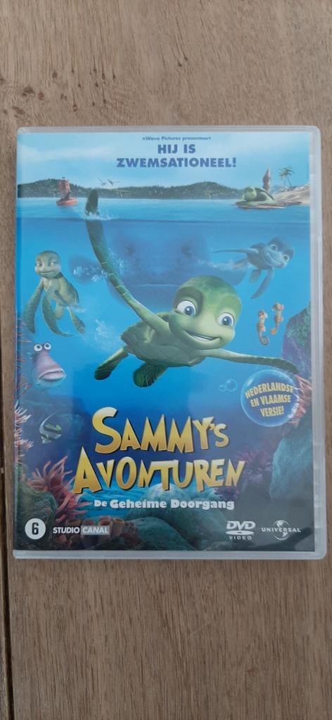 Sammy's avonturen- de geheime doorgang- DVD, Vanaf 6 jaar, Ophalen of Verzenden, Zo goed als nieuw