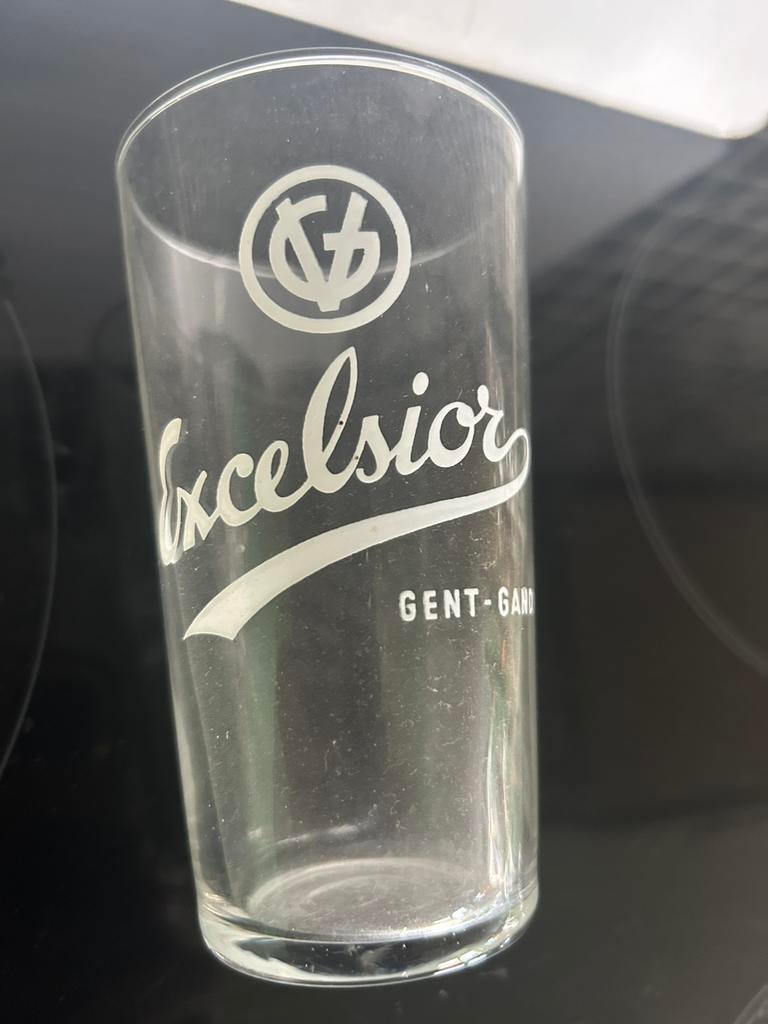 Verre Excelsior Gent-Gand brasserie Vander stricht&Gevaert, Verzamelen, Biermerken, Ophalen of Verzenden, Zo goed als nieuw