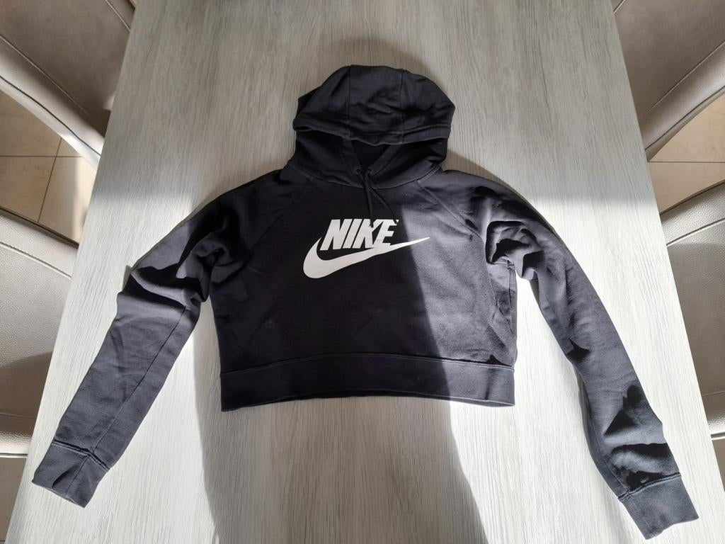 Zwarte hoedie Nike 8 - 10 jaar maat : S, Kinderen en Baby's, Kinderkleding | Maat 134, NIKE, Meisje, Trui of Vest, Ophalen of Verzenden
