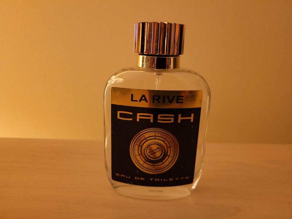 leeg parfumflesje la rive cash 100 ml, Ophalen of Verzenden, Gebruikt, Parfumfles