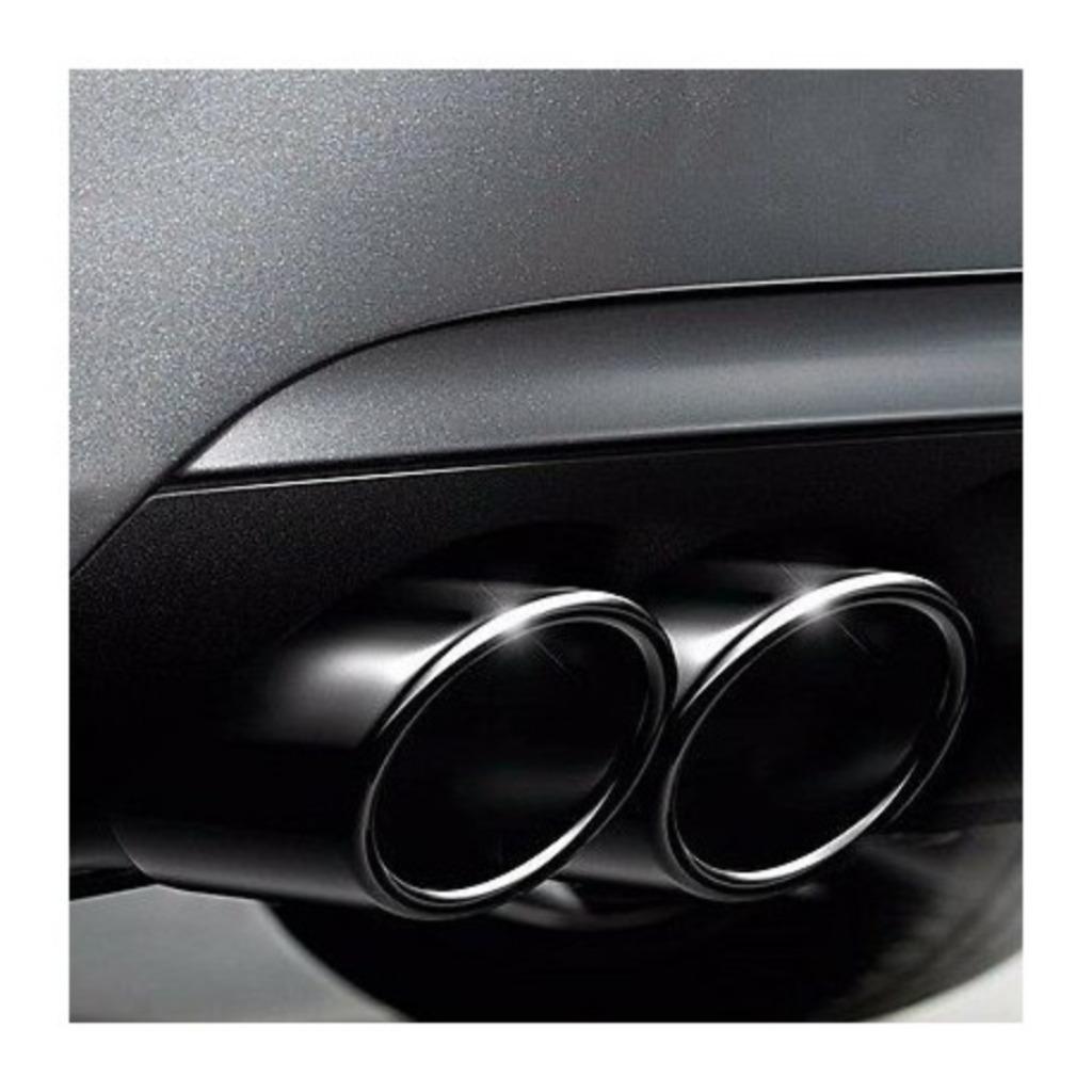 SET D'EMBOUTS D'ÉCHAPPEMENT NOIR POUR AUDI A4/A5/Q5 ORIGINE, Autos : Divers, Tuning & Styling, Enlèvement