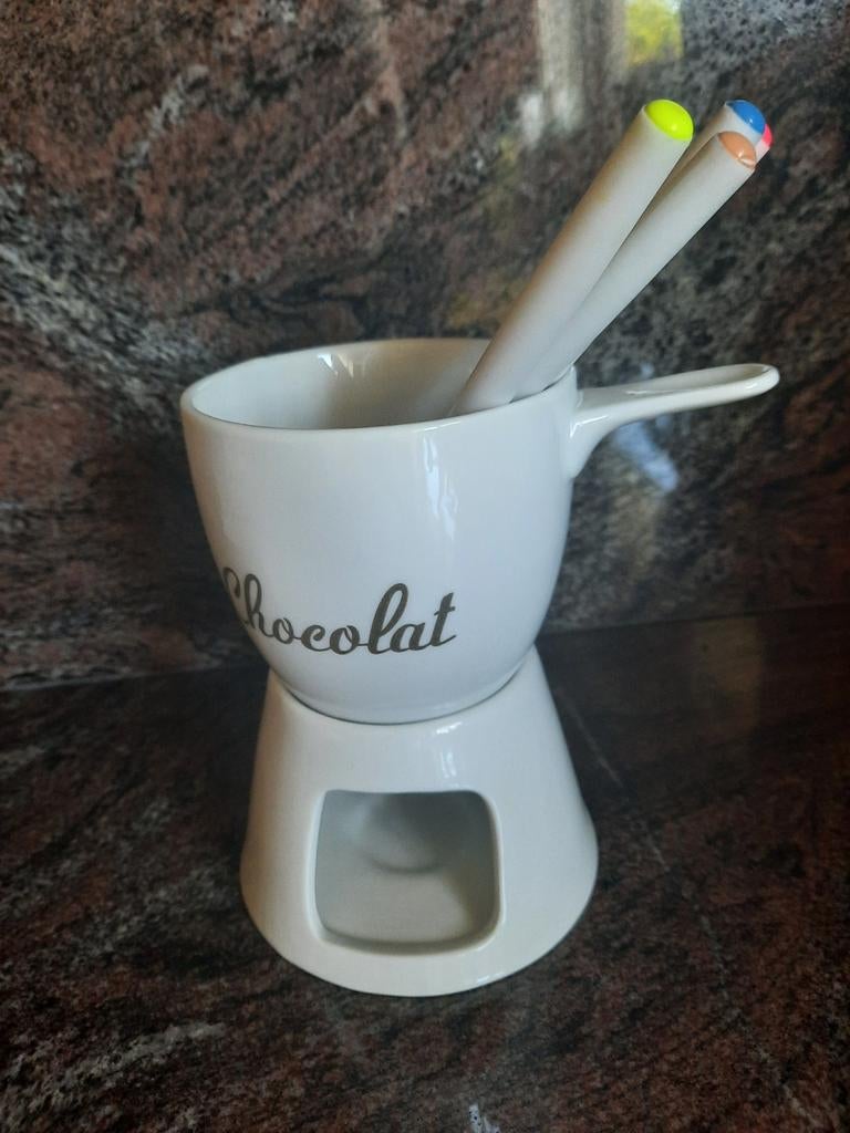 Chocolade/kaasfondue stel, nieuw, Ophalen of Verzenden, Nieuw