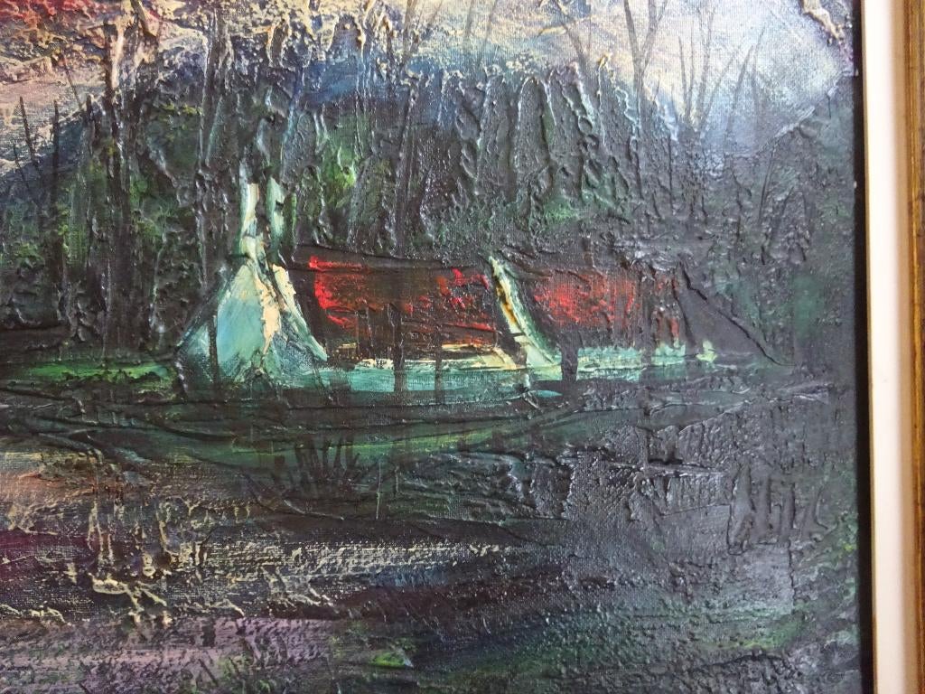 Stefaan Tessely, Paneel, 80 x 120 cm, Hoeves '70, Enlèvement