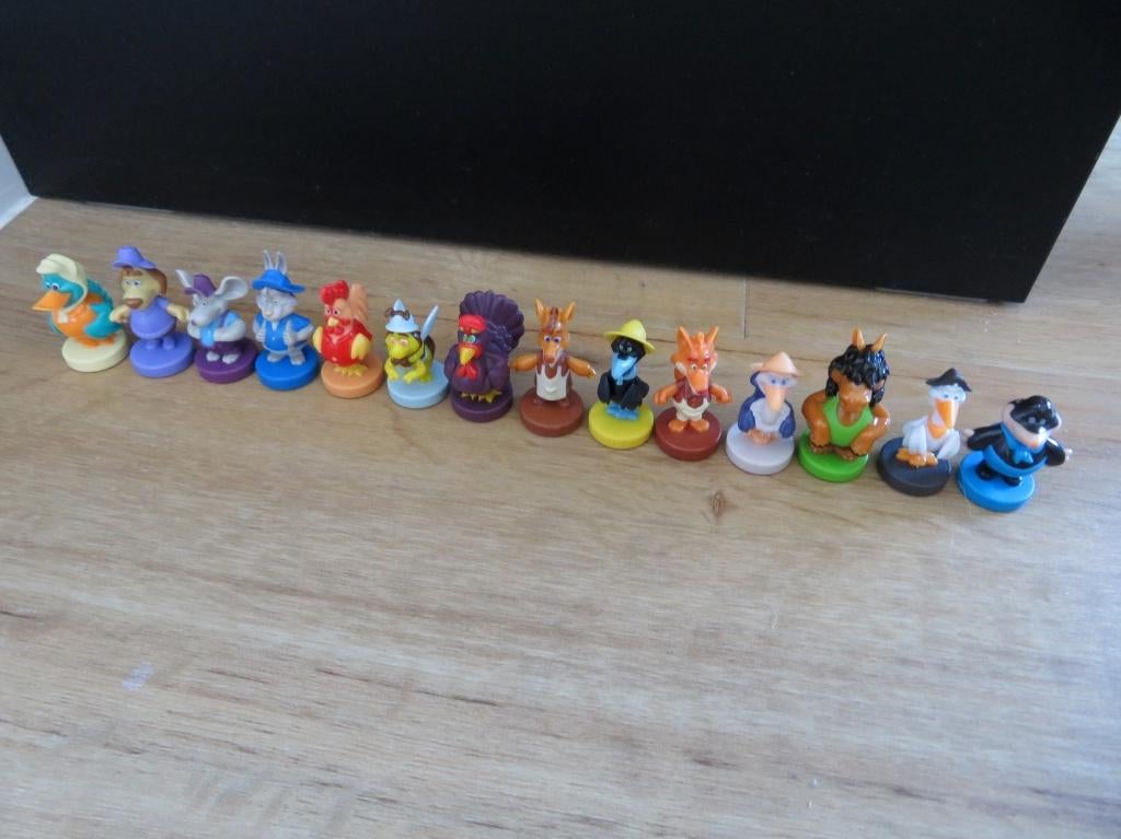 Lot de 14 figurines Fermidables de Delhaize, Collections, Autres supermarchés, Enlèvement