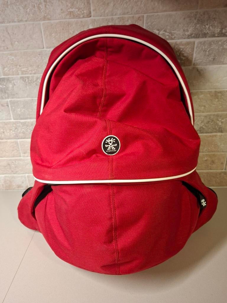Rugzak Crumpler Muffin: voor camera + bepakking - NIEUWSTAAT, Audio, Tv en Foto, Foto | Cameratassen, Ophalen of Verzenden, Crumpler