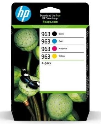 Inktcartridge HP 963 4-Pack C/M/Y/BL Instant Ink, nieuw 100€, Computers en Software, Ophalen of Verzenden, Nieuw, Hp