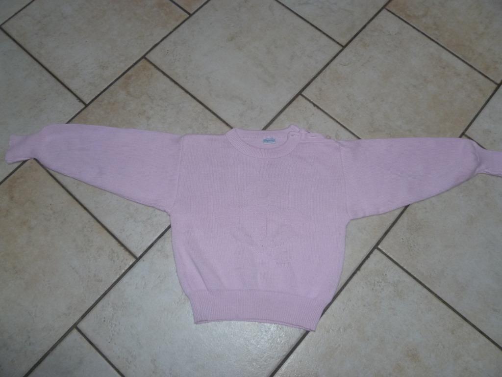 roze trui maat 104 Dujardin, Ophalen of Verzenden, Zo goed als nieuw, Meisje, Trui of Vest