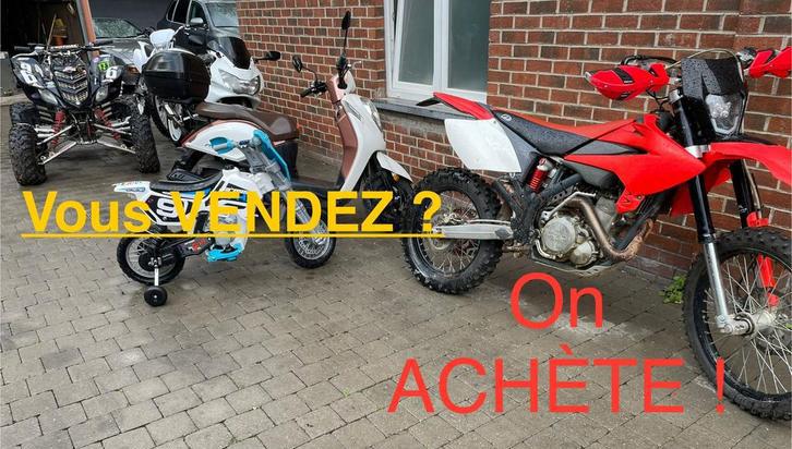 🏍️💥 Rachat de motos toutes marques 💥🏍️, Motos, Enlèvement