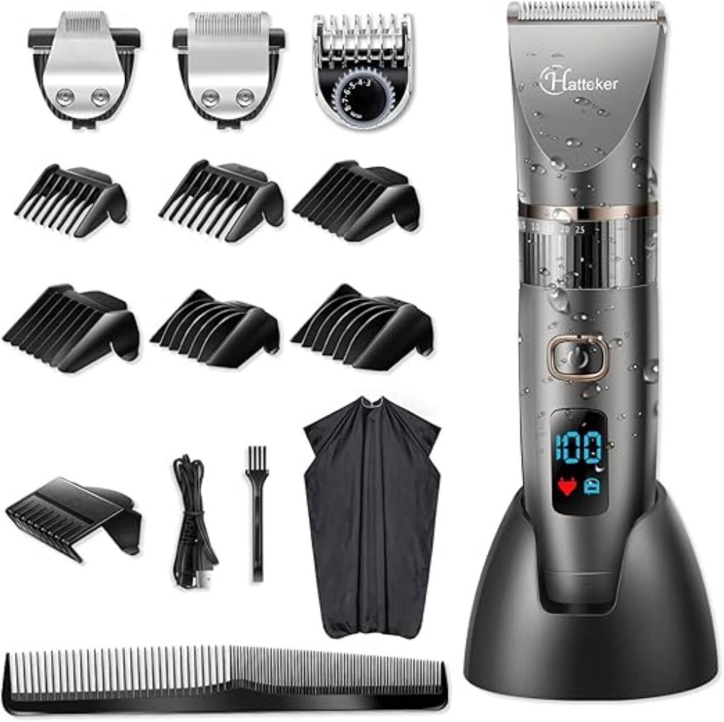 Hatteker  professionele tondeuse GRATIS LEVERING, Handtassen en Accessoires, Uiterlijk | Haarverzorging, Nieuw, Tondeuse, Verzenden