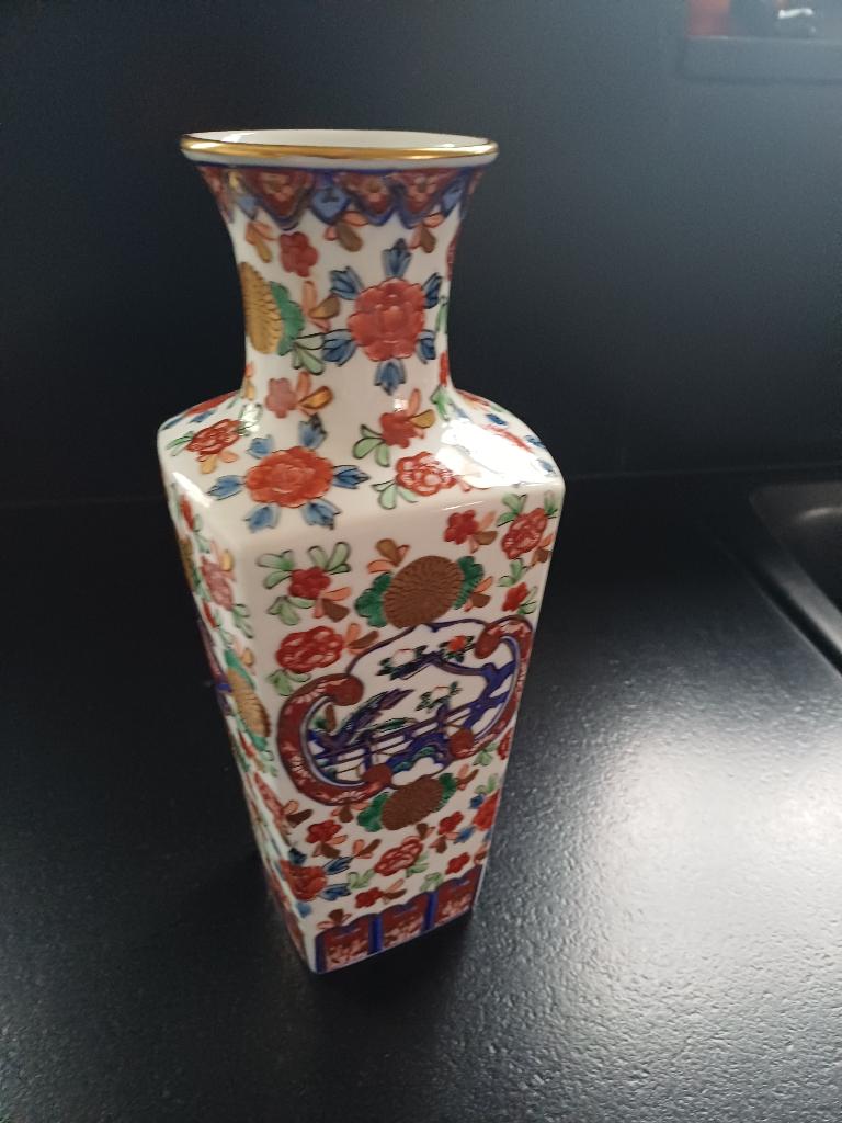 Gold Imari vaasje, Ophalen of Verzenden