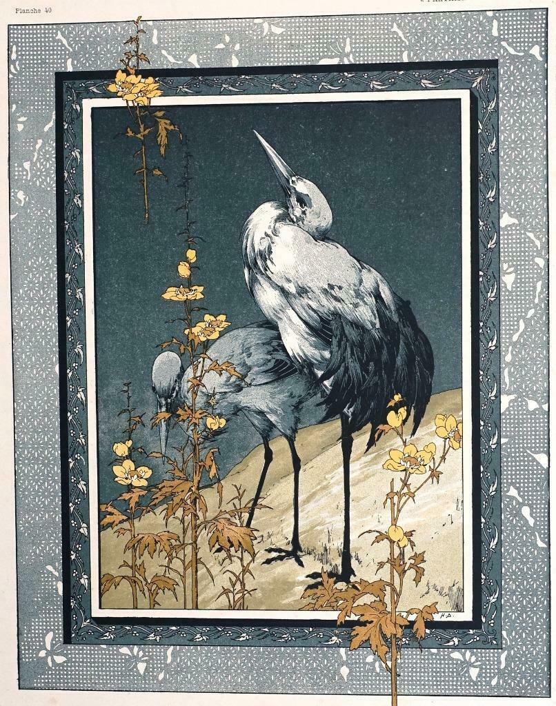 [Art Nouveau portfolio] Fantaisies Decoratives 1886, Enlèvement ou Envoi