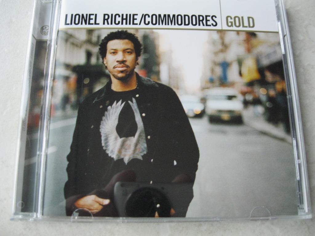 2 x cd lionel richie / commodores gold, Ophalen of Verzenden, Zo goed als nieuw