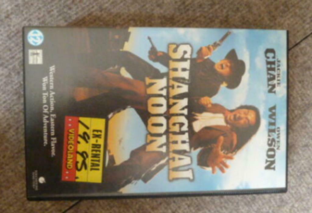 VHS video cassette SHANGHAI NOON western action, eastern...., Alle leeftijden, Ophalen of Verzenden, Overige genres