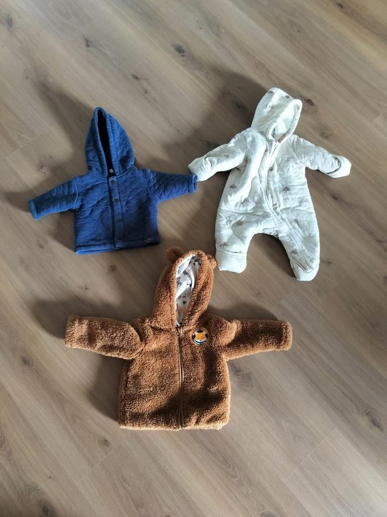 3 warme jasjes maat 50/56, Ophalen, Zo goed als nieuw