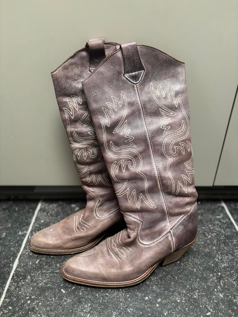 Boots western laarzen maat 39 linedance, Ophalen of Verzenden