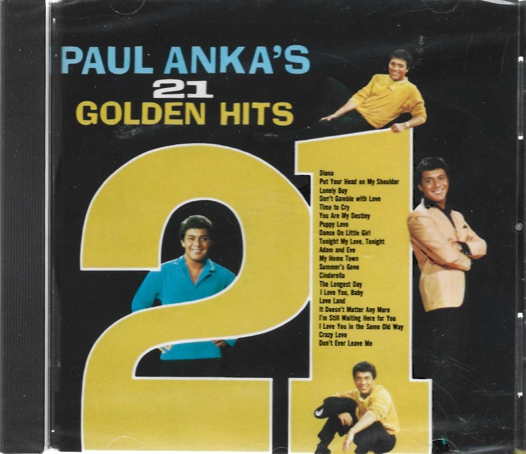 paul anka's 21 golden hits, Ophalen of Verzenden, Nieuw in verpakking