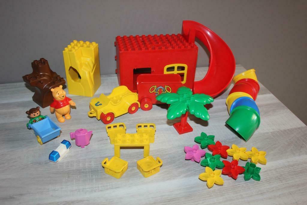 LEGO DUPLO divers accessoires + 1 personnage, Enlèvement ou Envoi, Utilisé, Duplo