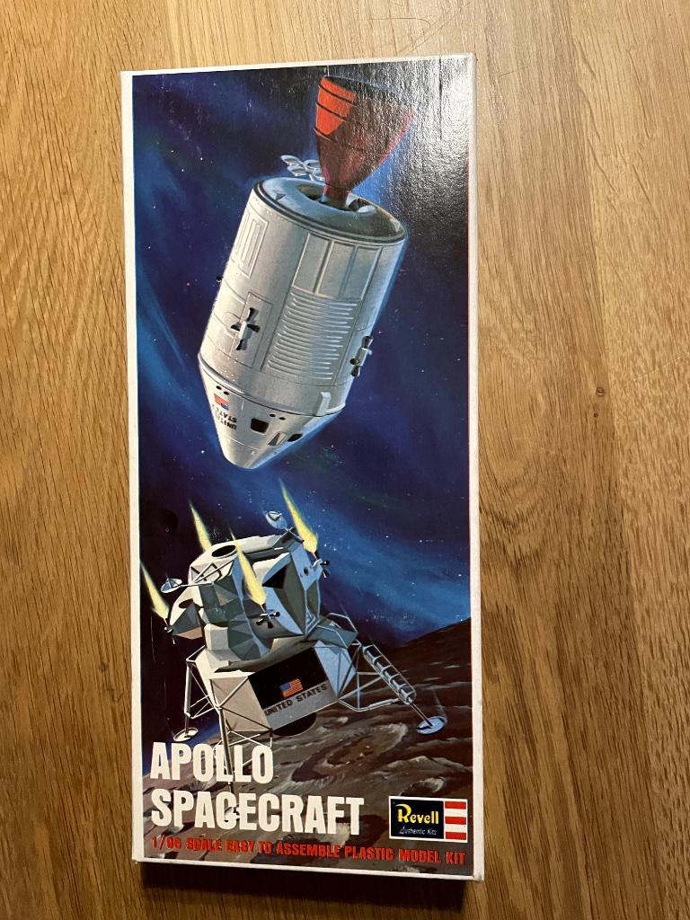 modélisme vintage Apollo spacecraft Revell de 1967, Enlèvement, Neuf, 1:50 à 1:144