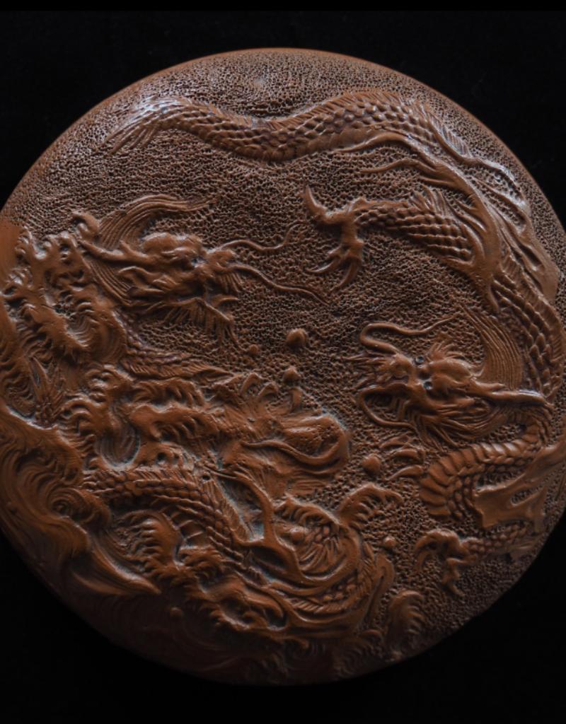 Boîte, Très rare bol en forme de dragon avec couvercle - Cér, Enlèvement ou Envoi