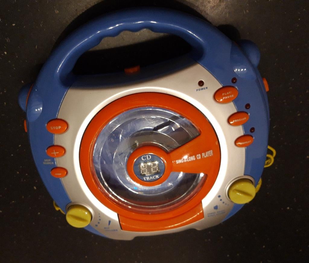 Lecteur CD portable (enfants), TV, Hi-fi & Vidéo, Enlèvement ou Envoi, Comme neuf, Portable
