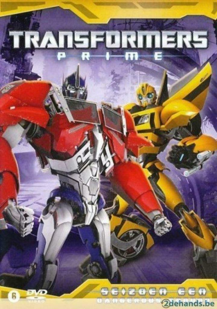 DVD TRANSFORMERS PRIME SEIZOEN 1 AFL 6-10, Cd's en Dvd's, Dvd's | Kinderen en Jeugd, Film, Ophalen of Verzenden