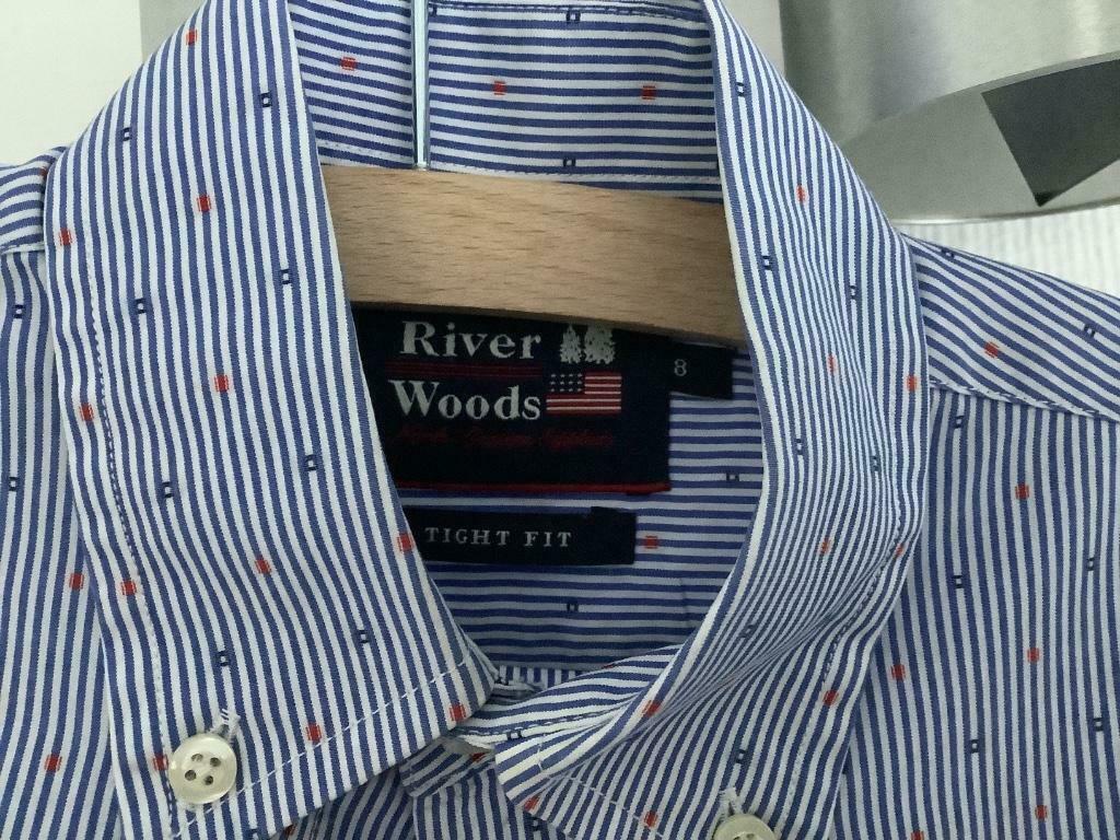 Hemd river woods jongen 8 maat, Garçon, River Woods, Chemise ou Chemisier, Comme neuf