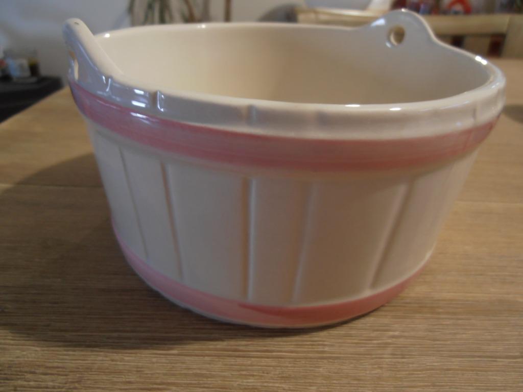 Cachepot in aardewerk om op te hangen, Ophalen of Verzenden, Aardewerk