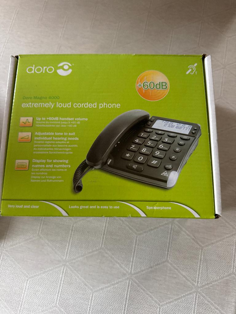DORO TELEFOON VOOR SLECHTHORENDE, Enlèvement ou Envoi