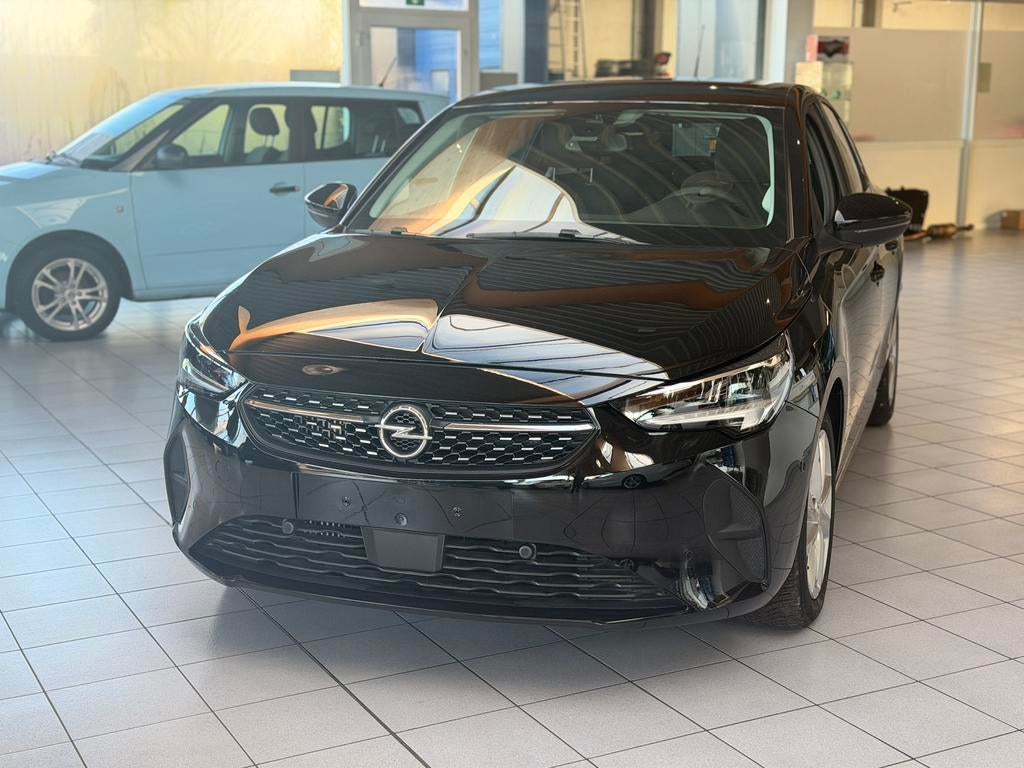 OPEL CORSA/1.2 TURBO ELEGANCE/ AUTOMAT/CAMERA 180°, Auto's, Stof, 1199 cc, Zwart, Electronic Stability Program (ESP)