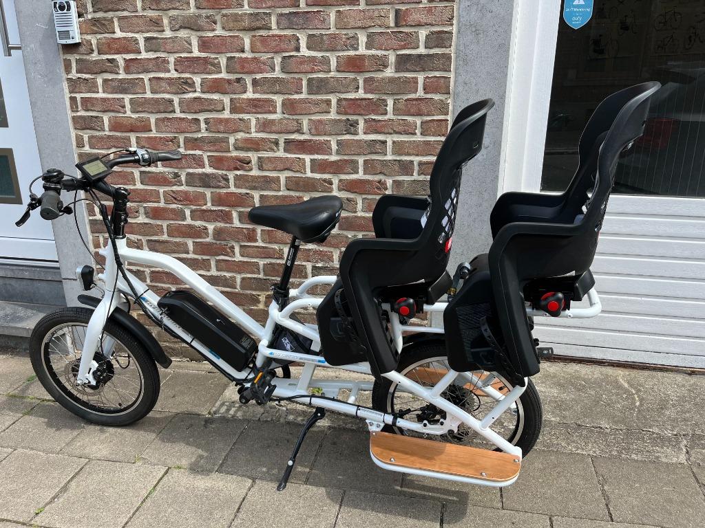 Nieuwe elektrische longtailfiets, Fietsen en Brommers, Elektrische fietsen, Nieuw, Overige merken, Minder dan 47 cm, 50 km per accu of meer
